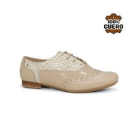 Zapatos C asuales Oxford Mujer 2669-KA26Q1 Hueso