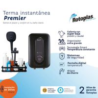 Rapiducha Electrica Rotoplas Premier 5500W