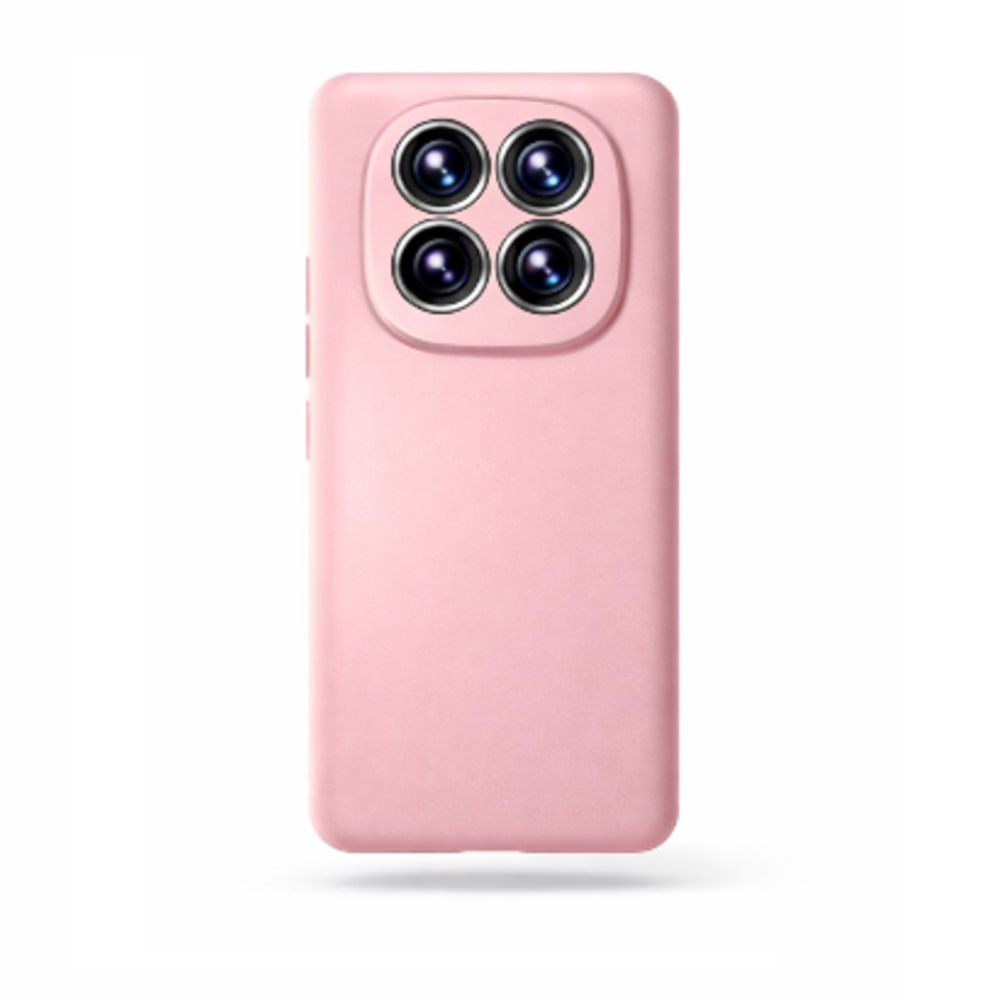 Case Silicona para Xiaomi Redmi 14 Pro Plus - ROSADO