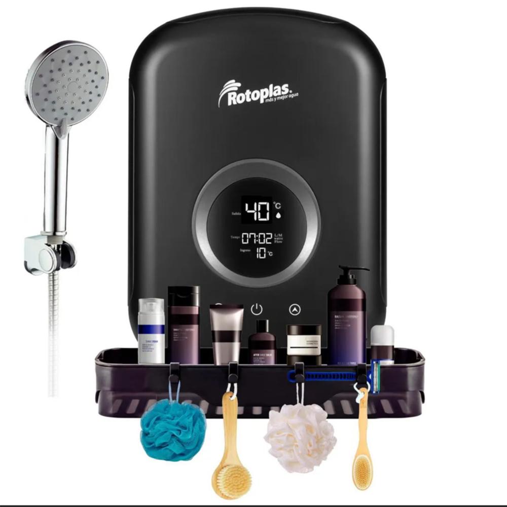 Rapiducha Electrica Rotoplas Sensation Max Black 5500W