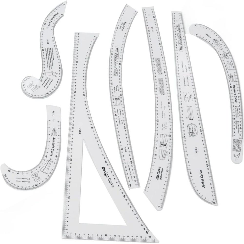 Reglas para Patronaje Y Costura Regla de Modista Francesa Gruesa