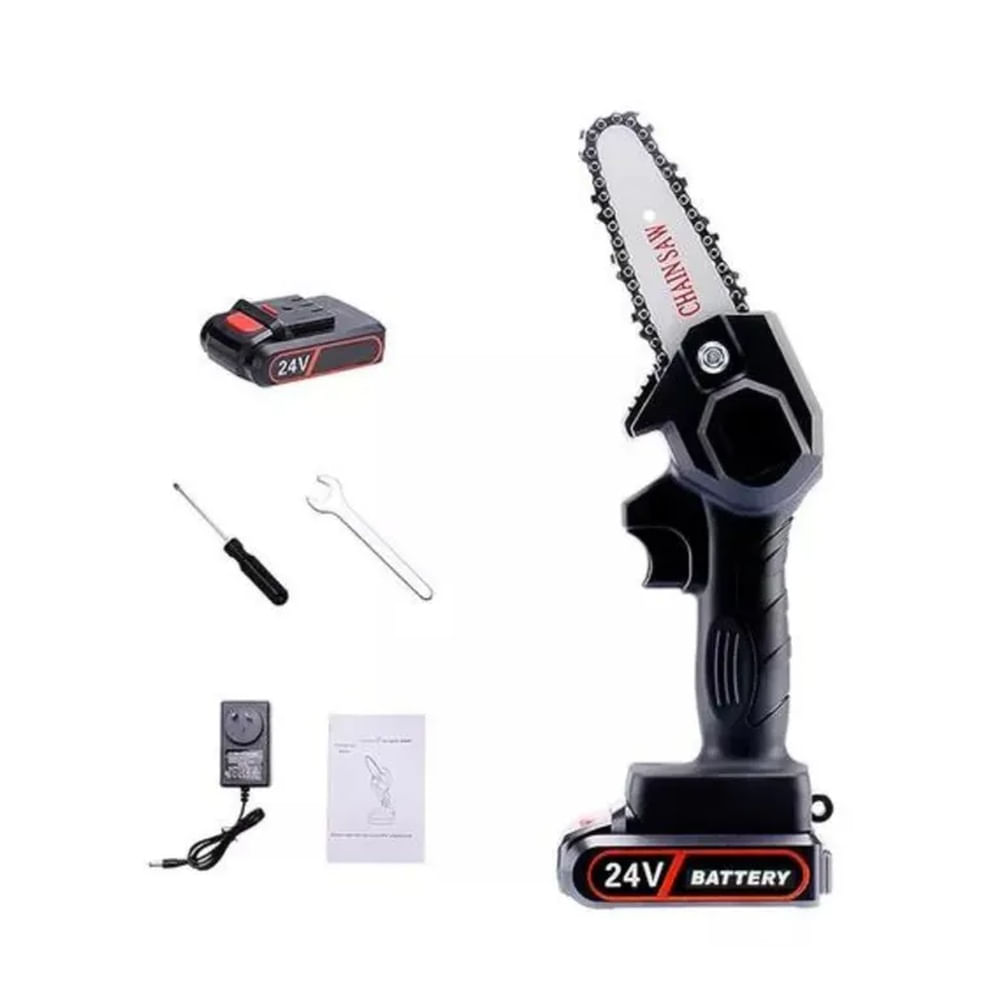 MOTO SIERRA DE 6 Pulgadas INALÁMBRICA batería recargable portátil