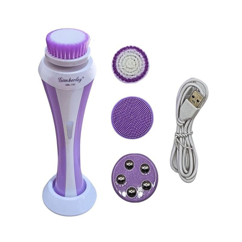 Cepillo Facial Exfoliante            Piel Radiante de Forma Fácil Rápida