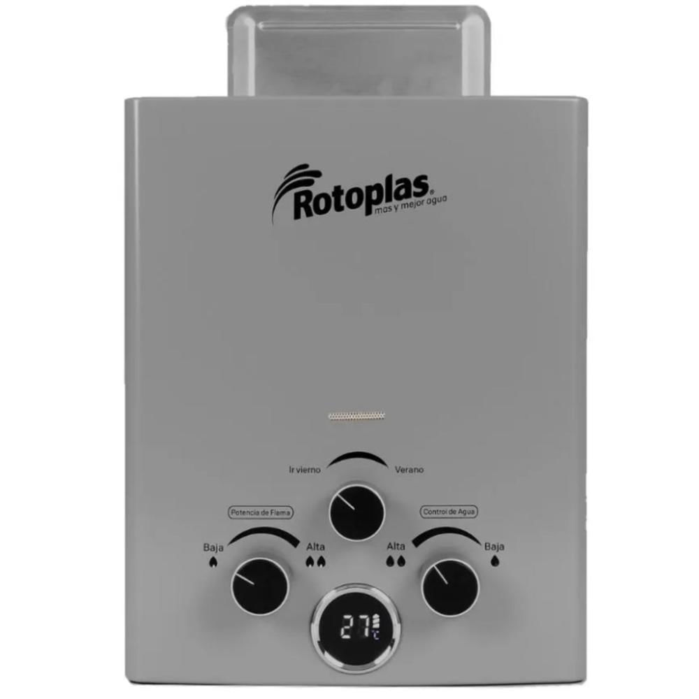 Terma a Gas Rotoplas Multiflow 7 Litros GN Agua Caliente