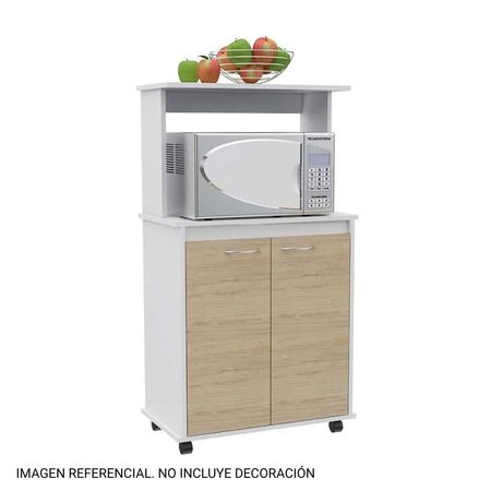 Mueble de cocina Blanco Rovere Tuhome