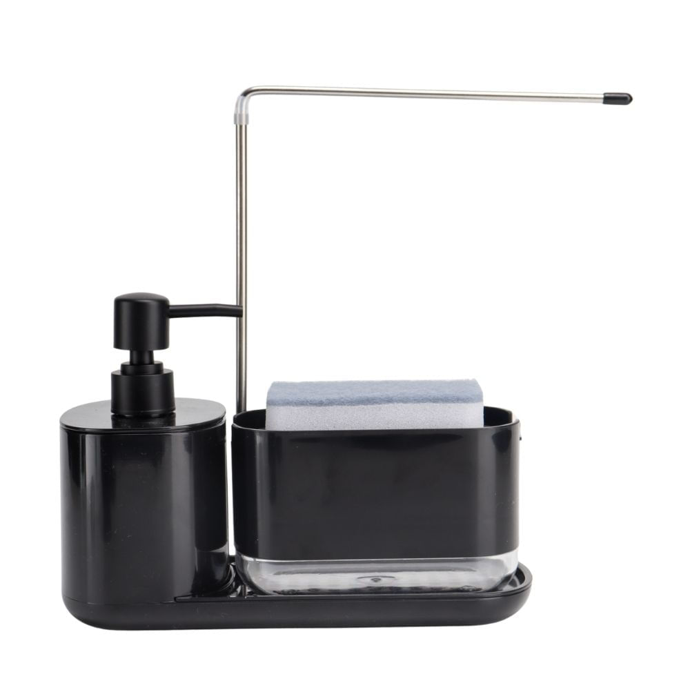 Dispensador de lavavajillas con toallero Negro Orange