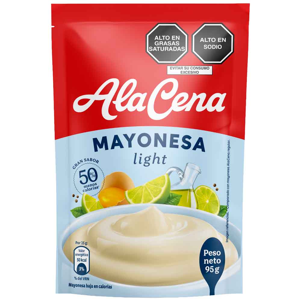 Mayonesa Light ALACENA Doypack 95g
