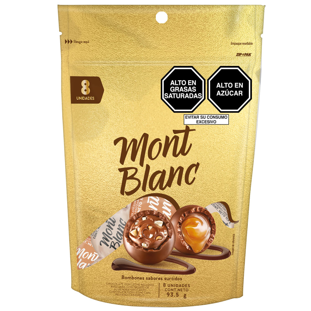 Bombones Surtidos MONTBLANC Doypack 93.5g