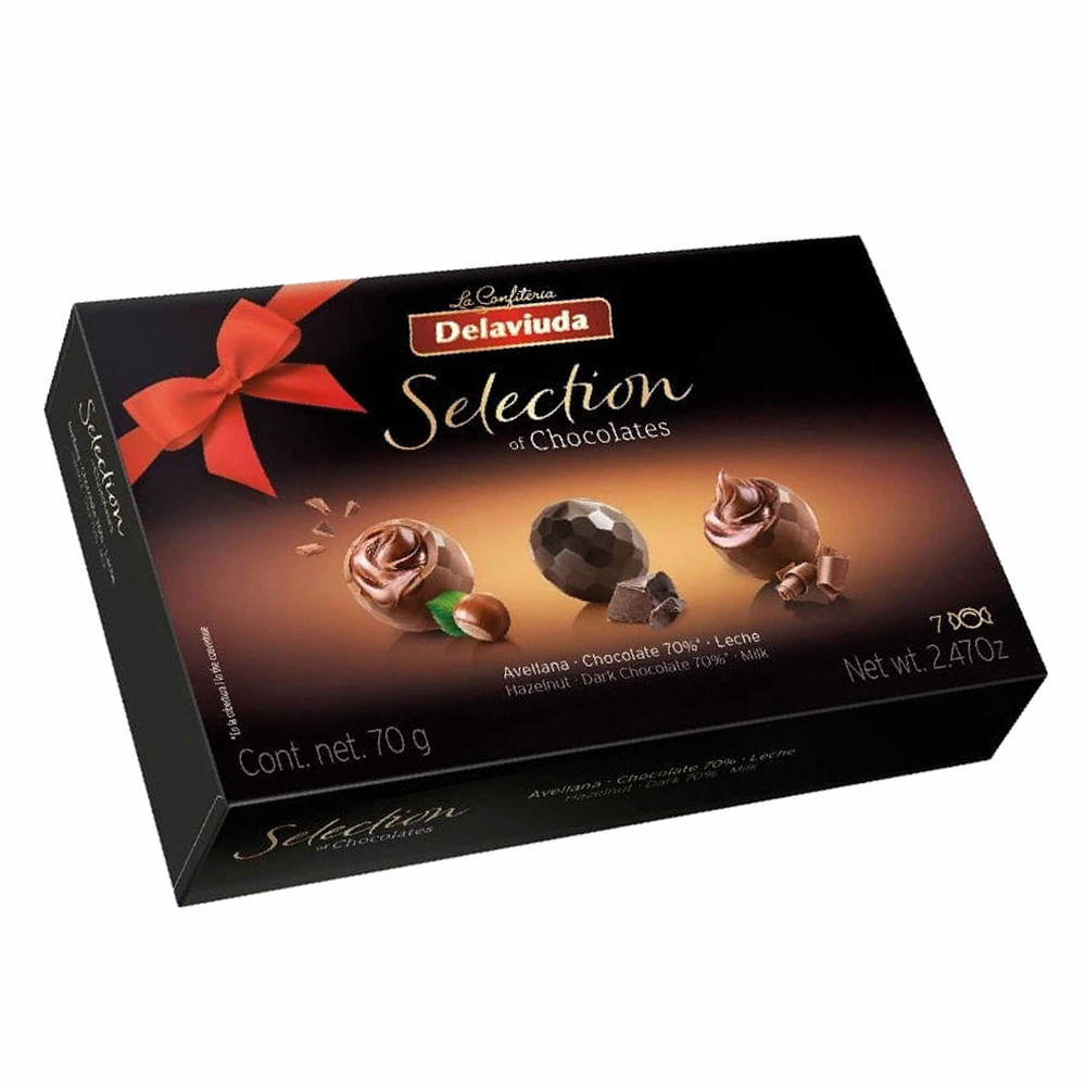 Bombones Surtidos DELAVIUDA Bombonetti Caja 70g