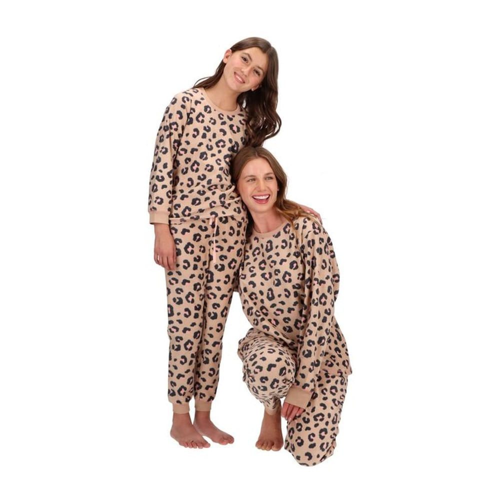 Pijama Largo Micropolar Animal Print 31003