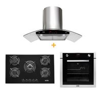 COMBO0964 Sole Encimera Camp Extractora y Horno
