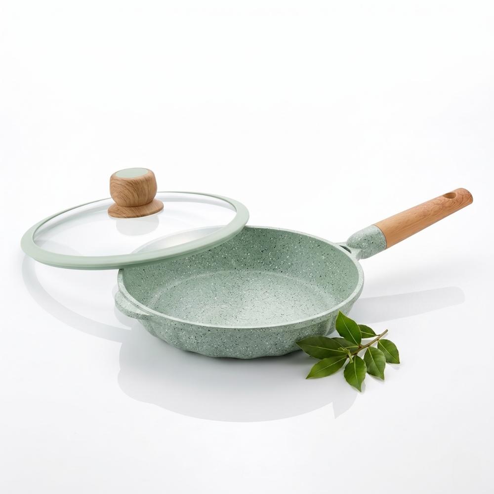 Sartén AlemanGrunf 22cm con Revestimiento Marmolado Menta