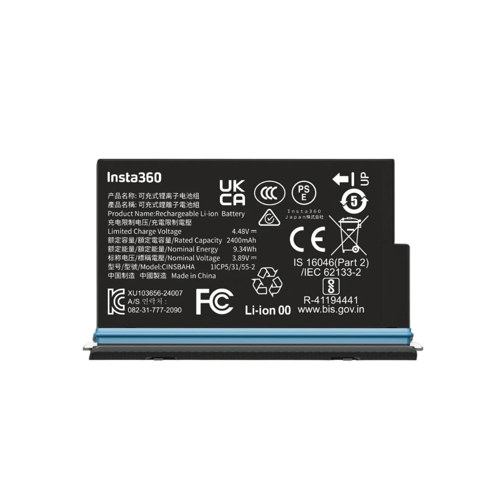 Batería Insta360 x5 2400 mAh