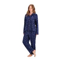Pijama Largo Micropolar con Pantuflas 31001