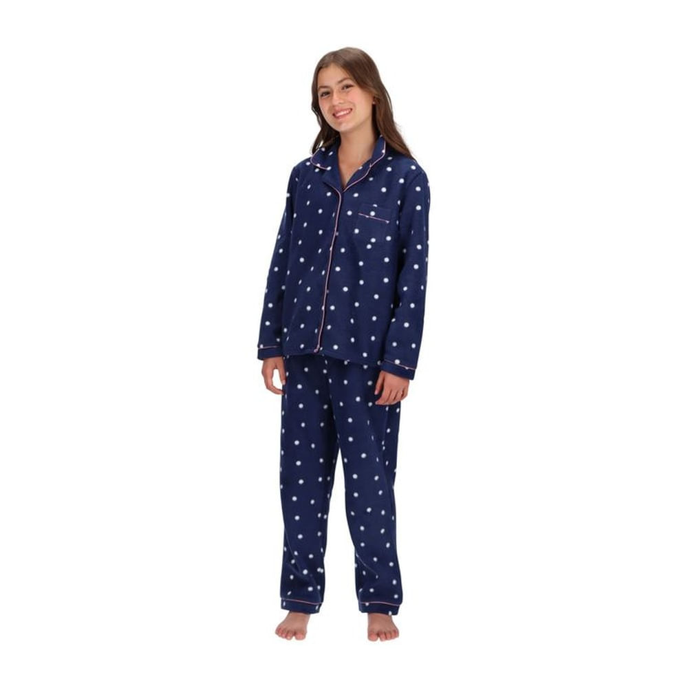 Pijama Largo Micropolar Juvenil 31002