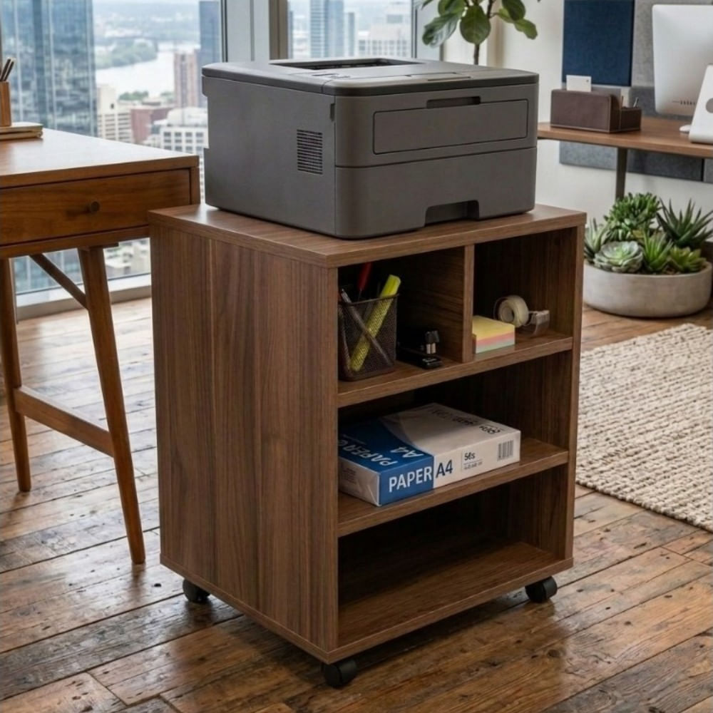 Mueble Auxiliar para impresora de melamina Galés