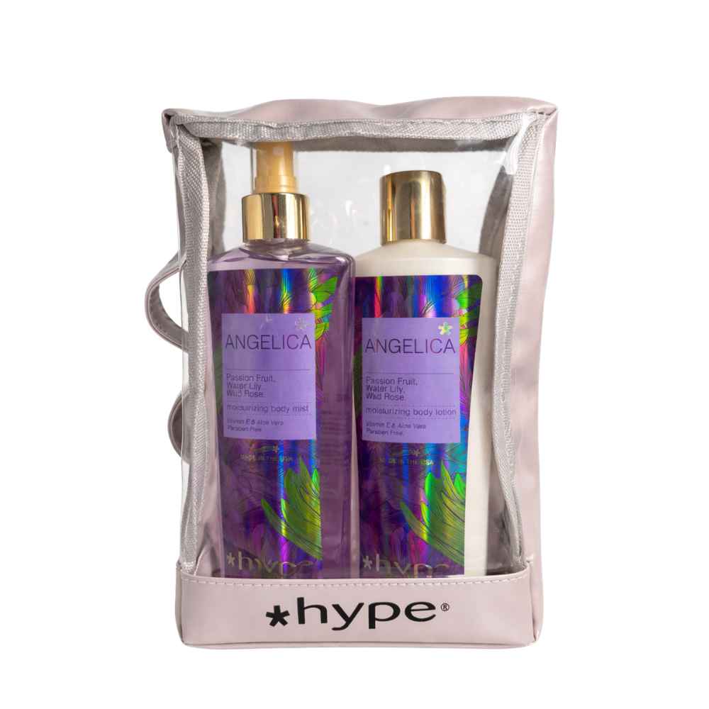 Set Fragancia Duo Hype Angelica Body Lotion y Body Mist