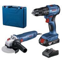 Amoladora 710W + Taladro Percutor 1/2"" 18V Brushless Bosch 0615A0022M000