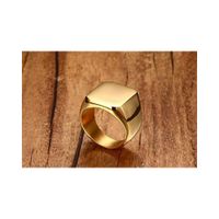 Anillo Sono de Hombre Dorado talla 7