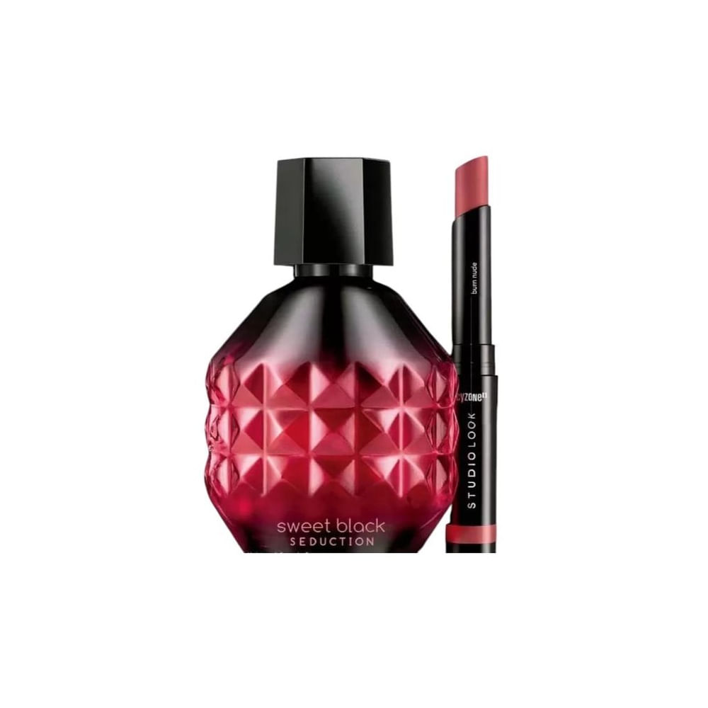 SWEET BLACK SEDUCTION MAS LABIAL BARRA MATE BURN NUDE