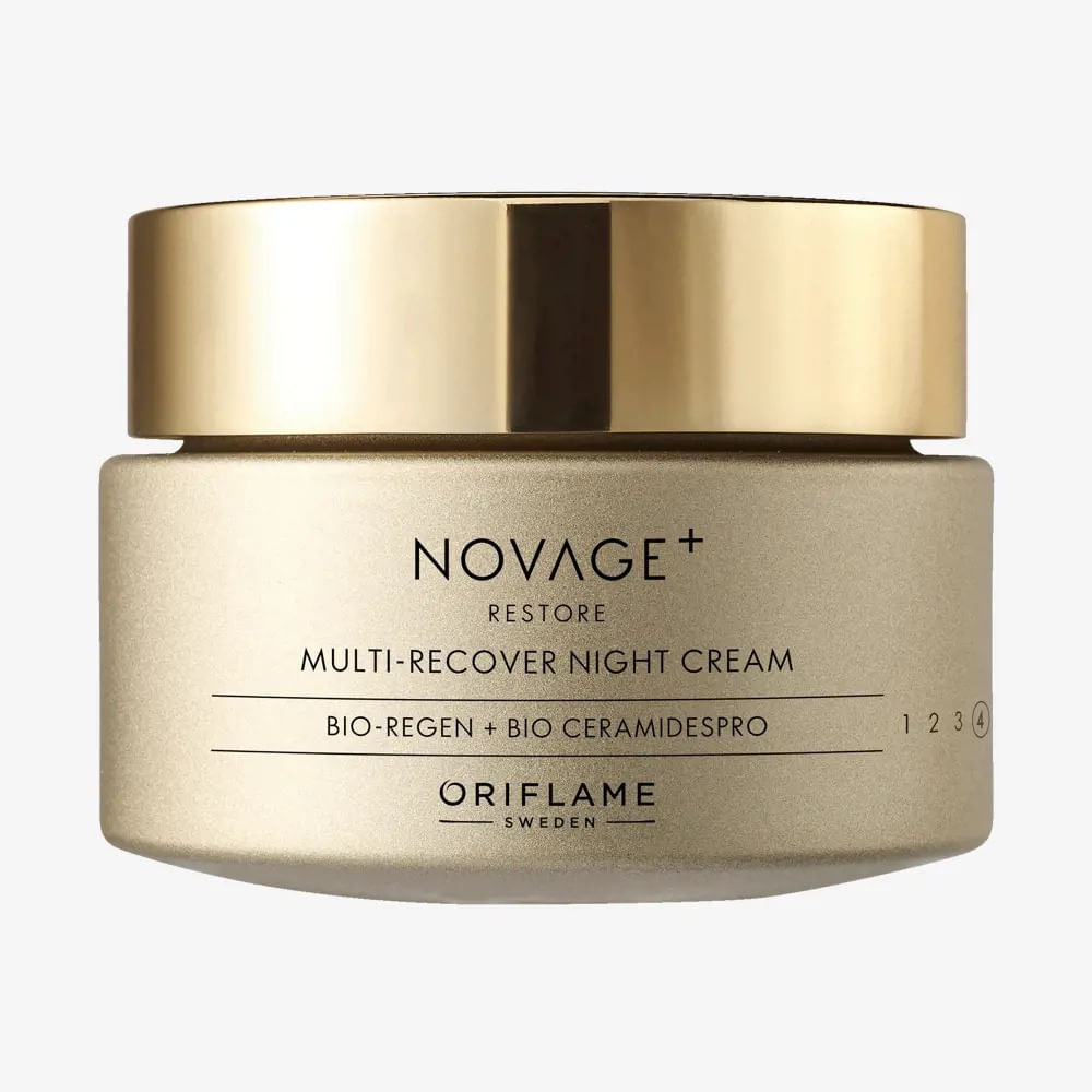 Crema Facial De Noche Antiedad Multi-restauradora