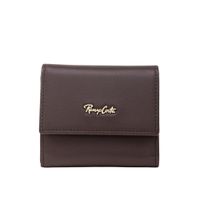 Monedero para Hombre Clasico en Cuero Color Entero Renzo Costa Moc 2253 6 Dk Brown Lux
