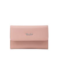 Monedero para Mujer Clasico de Cuero Color Entero Renzo Costa Mod 2219 196 Pink Lux