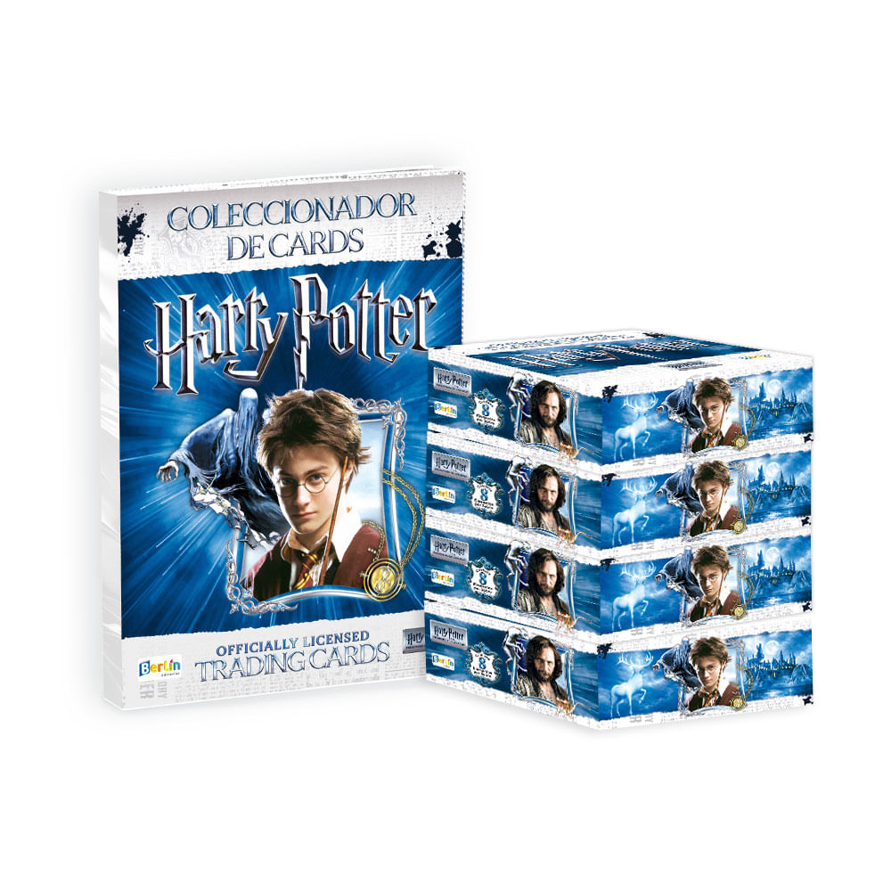 PREVENTA CARDS HARRY POTTER PRISIONERO DE AZKABAN - BINDER Y 4 PAQUETONES DE 100 SOBRES