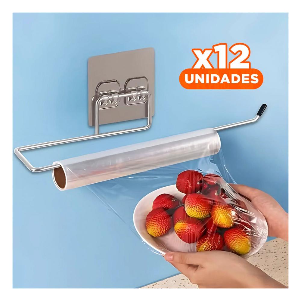 Pack12 Soporte Vertical de Papel Toalla Individual Funcional Resistente Hogar