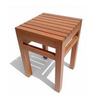 Banco Banca luxor en madera cedro color caramelo
