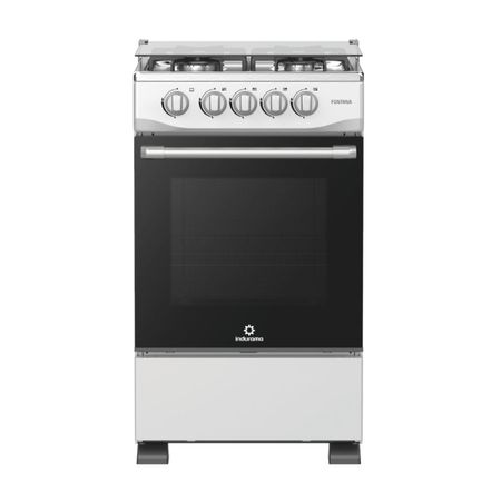 Cocina de Pie a Gas Indurama Fontana Gris 4 Hornillas