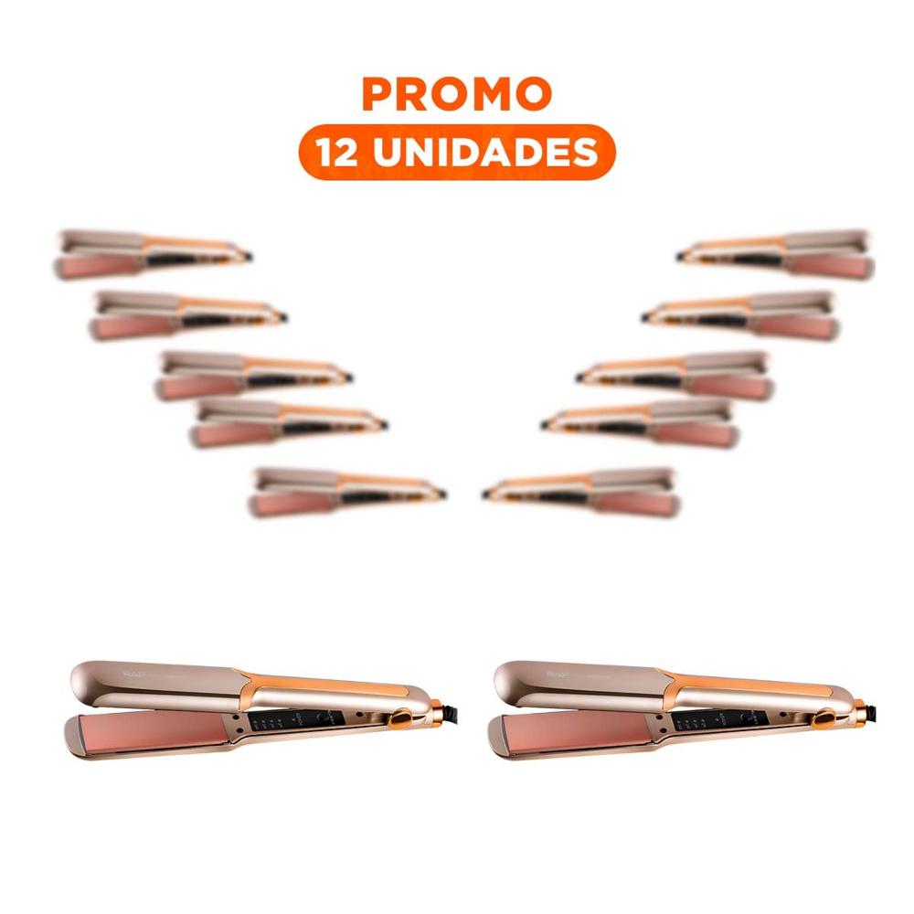 Alisadora de Cabello con Diseno Compacto para Estilizar Rojo Plus Y+Regalo Sticker