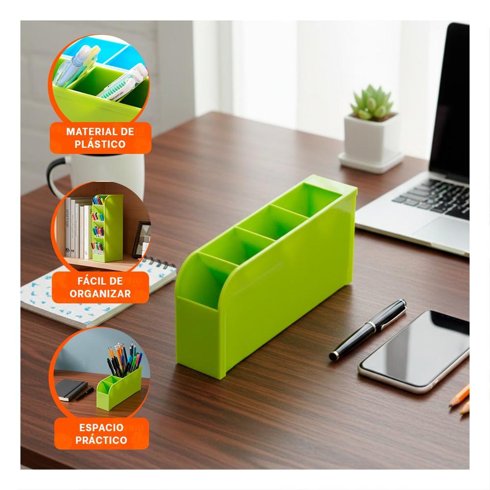 Soporte pensado para Escritorio Activo con Vista Inclinada Verde Y+Post It