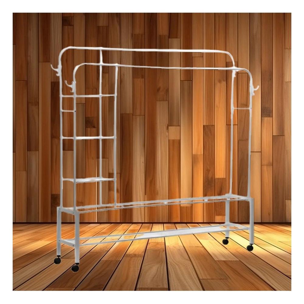 Repisa Colgante con Divisiones Laterales y Estilo Contemporaneo Blanco Y+Regalo Sticker