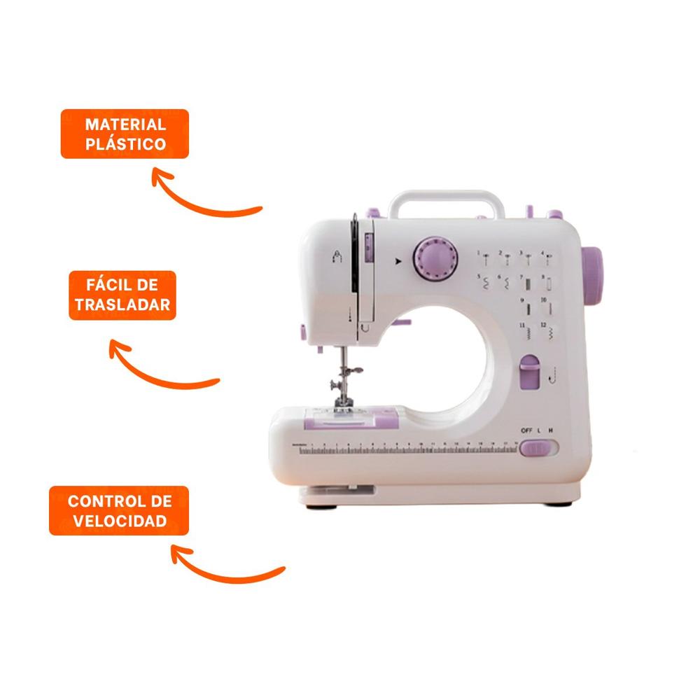 Cosedora para Espacios de Trabajo Reducidos en Casa Color Blanco Chico Y+Ligas Regalo