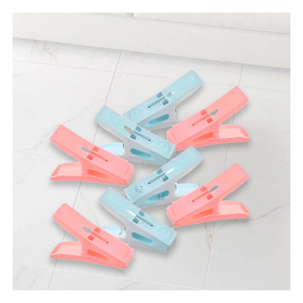 Clips de Plastico Cuadrados para Ropa Multicolor con Cuerda para Casa Y+Post It