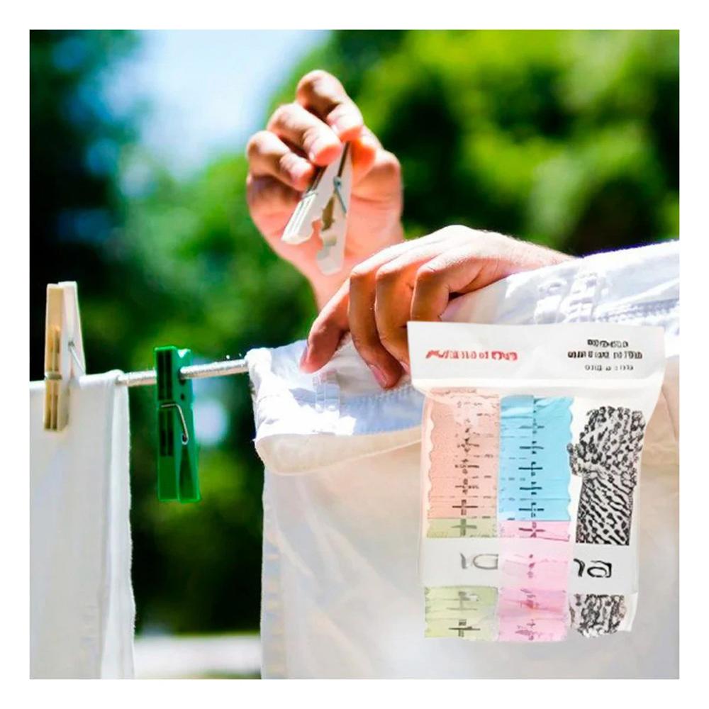 Percha Funcional de Ropa y Cuerda Multicolor para Dormitorio Y+Papel Regalo