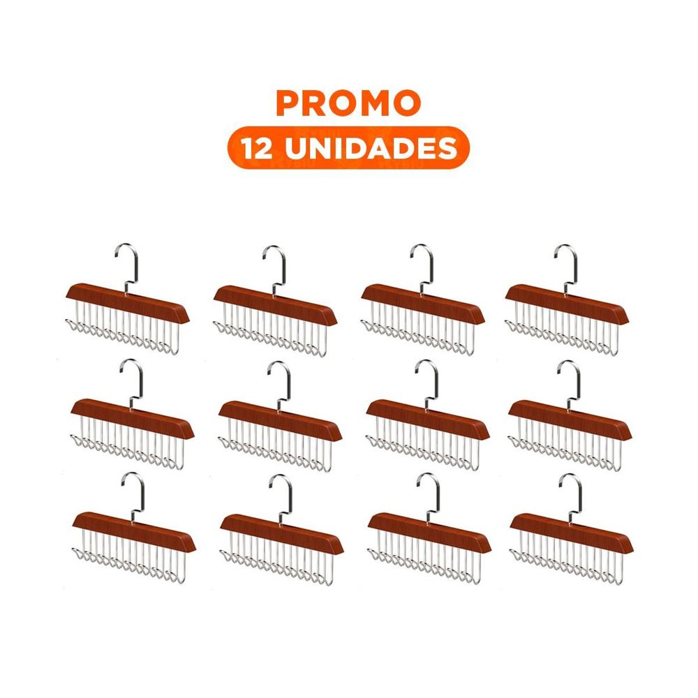 Pack12 Portaobjetos Decorativo con Ocho Ganchos para Organizar Espacios Y+Regalo Sticker