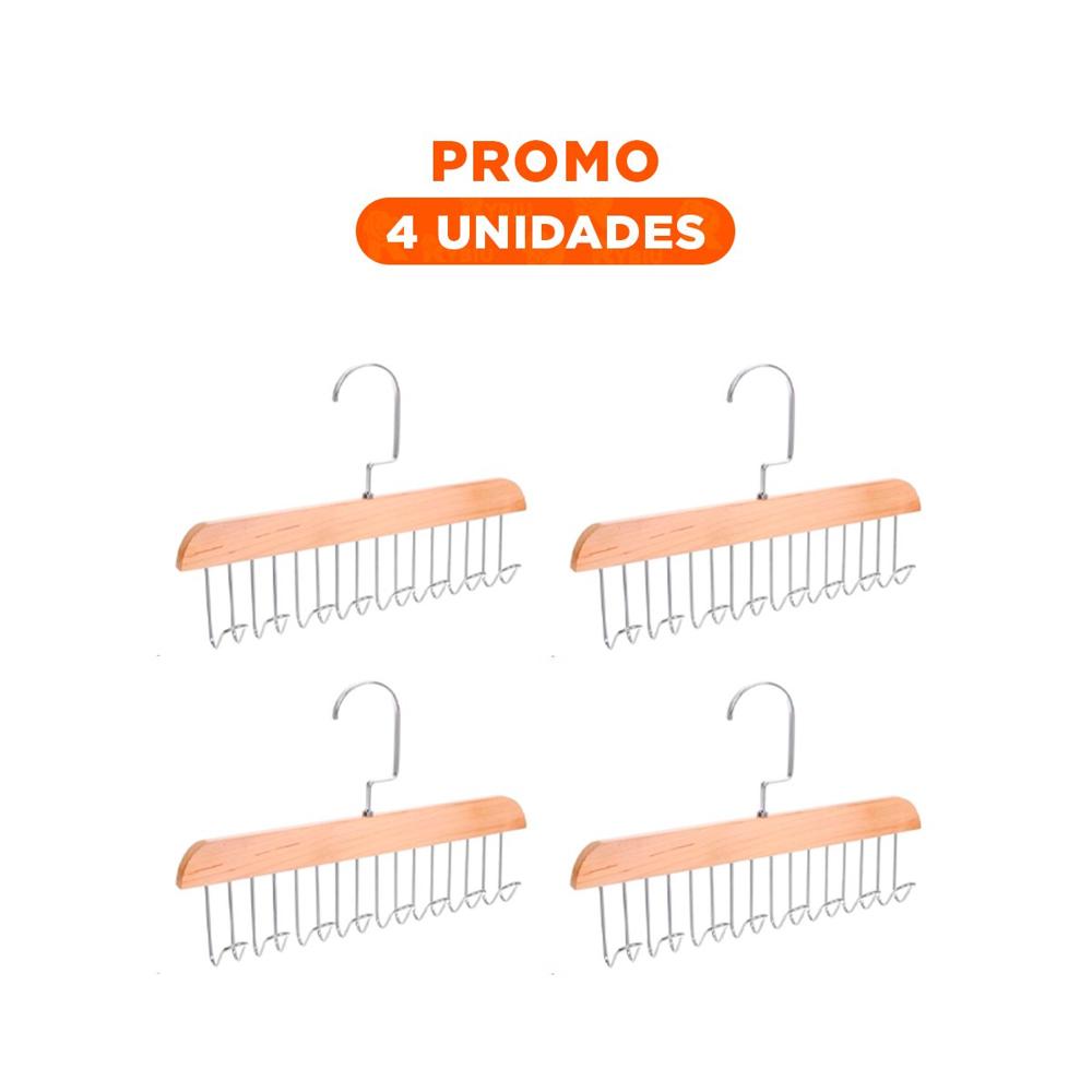 Pack4 Gancho Practico con Ocho Ganchos para Colgar Objetos Personales Y+Regalo Sticker