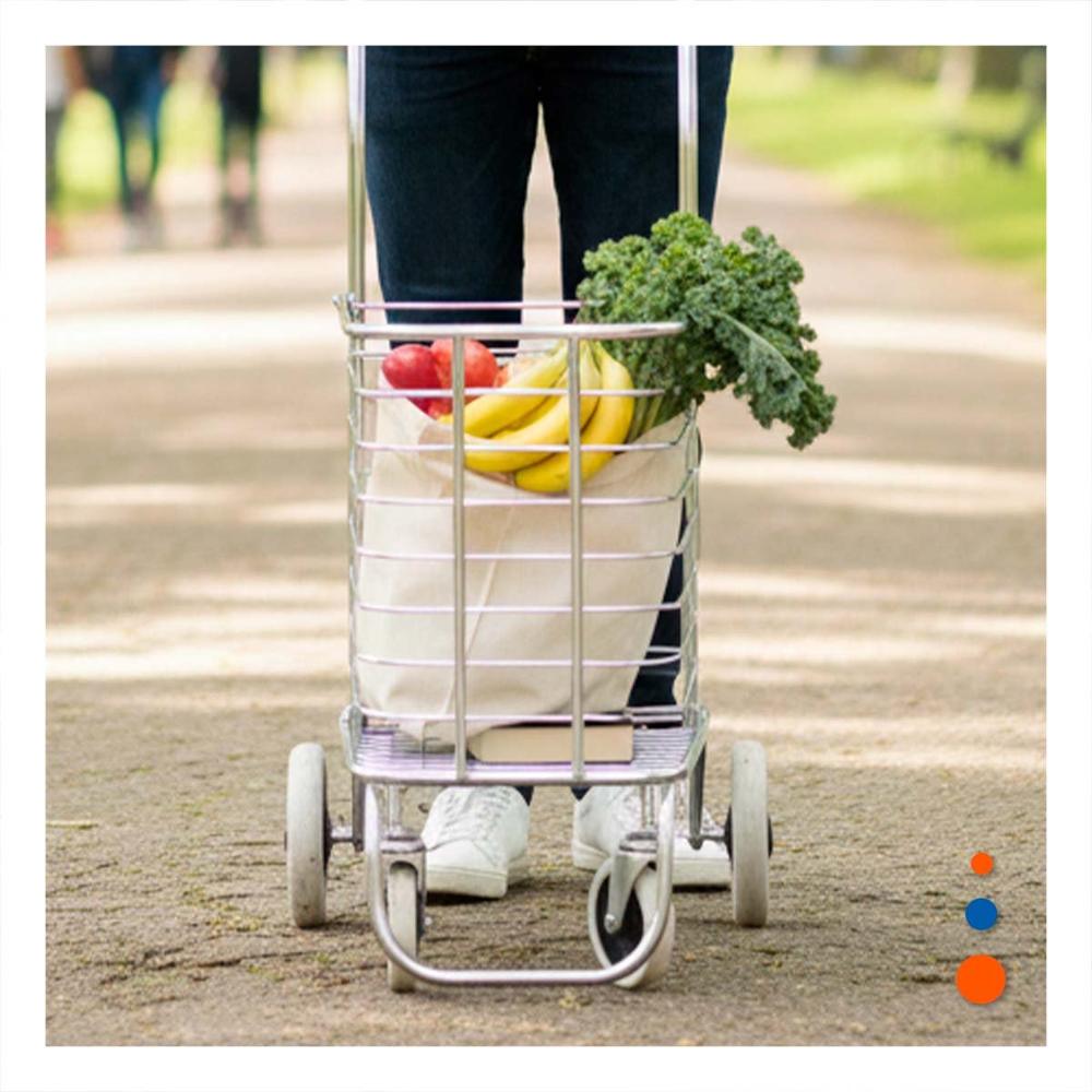 Unidad de Carga Cerrado Plegable Plateado para Uso Domestico Diario Y+Regalo Sticker