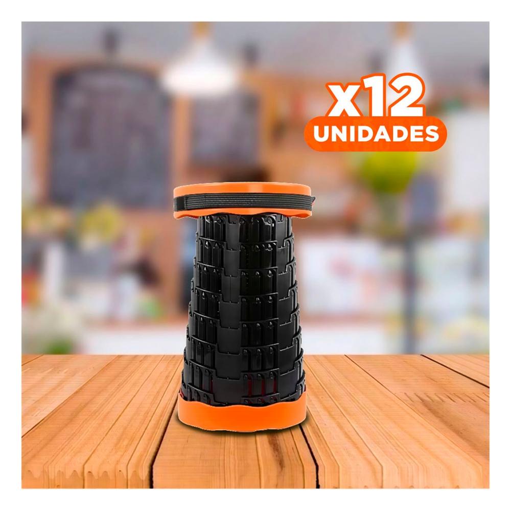 Pack12 Sillon Portatil Plegable con Tres Seguros para Casa