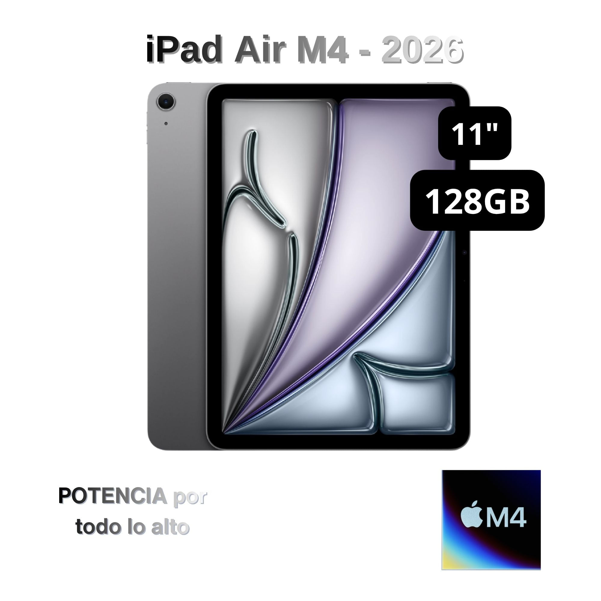 iPad Air Apple de 11'' Chip M4 WiFi 128GB - Space Gray