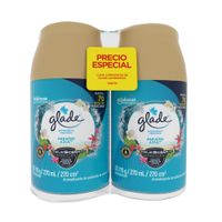 Repuesto para Ambientador Automático GLADE Aromas Variados Frasco 270ml Paquete 2un