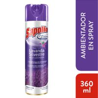 Ambientador en Spray SAPOLIO Lavanda Frasco 396ml