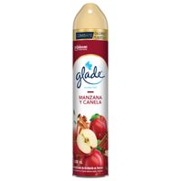 Ambientador en Aerosol GLADE Manzana y canela Botella Frasco 400ml