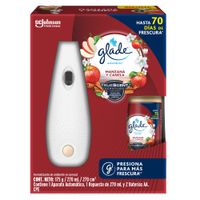 Ambientador eléctrico GLADE Manzana y canela aparato y repuesto Frasco 270Ml