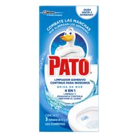 Desinfectante de Baño PATO Adhesivo Tanque Brisa del Mar Caja 3un