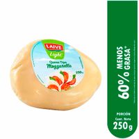 Queso Mozzarella Light LAIVE Sbelt Paquete 250g