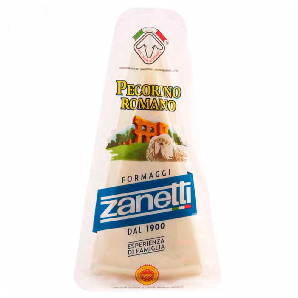 Queso Pecorino Romano ZANETTI Paquete 200g