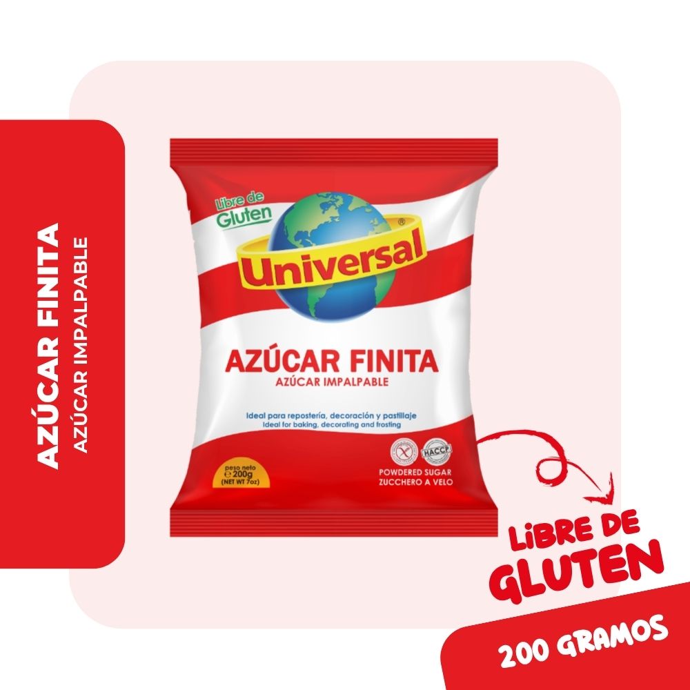 Azúcar Impalpable UNIVERSAL Bolsa 200g